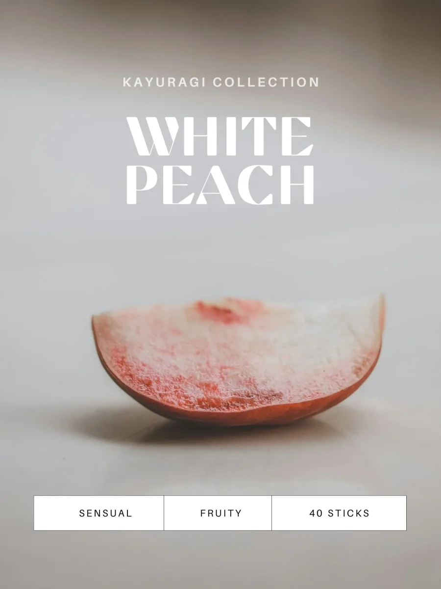 Kayuragi rökelse White Peach - Bild 5