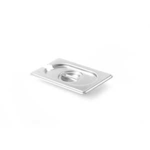 Lid for GN containers with soup/sauce ladle recess Gastronorm containers Kitchen Line