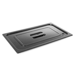 Kantinlock svart polykarbonat GN 1/3 – Hendi