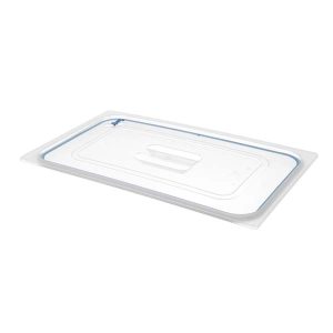 Lid for GN containers made of polypropylene, with seal Gastronorm containers polypropylene