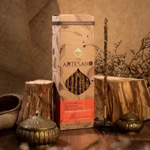 1 x Citronella, Apelsin & Palo Santo rökelsepinne Sagrada Madre