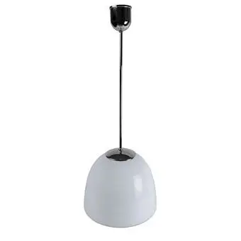 Funkislampa Blomster förnicklad lång - Bild 2