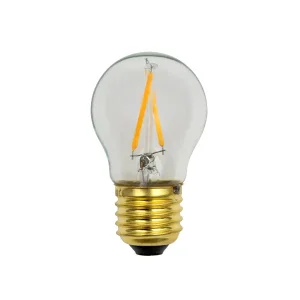 LED klar E27 2100K 1,5W