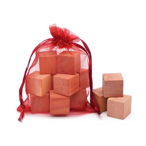 Kuber Rödcederträ 20-pack | Nordic Red Cedar®