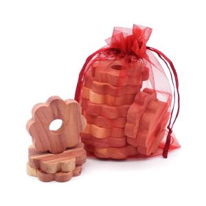 Rödcederträ Blomringar 10-pack | Nordic Red Cedar®